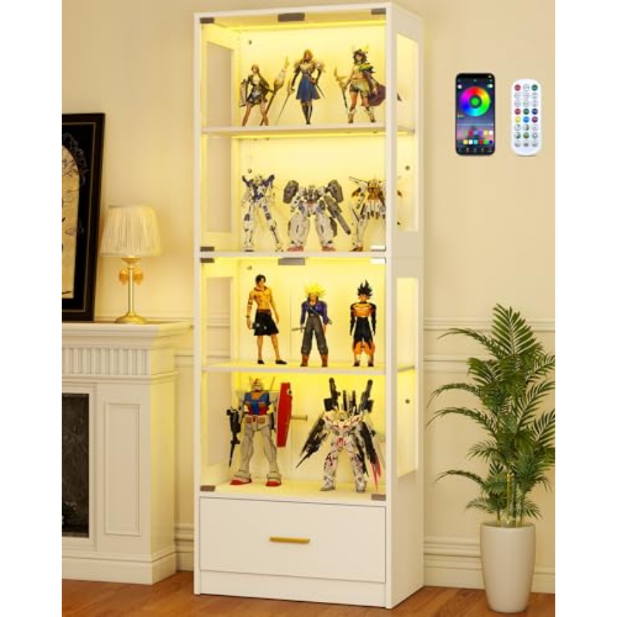 Glass Cabinet Display - Glass Display Cabinet with Doors -