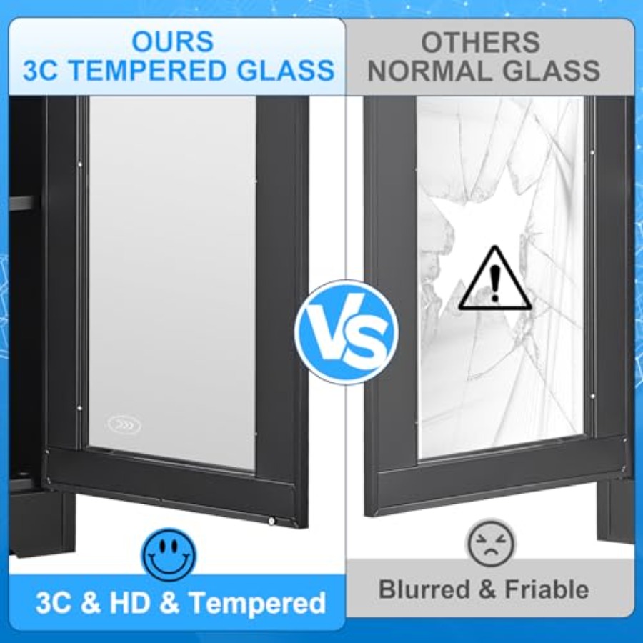 71 Metal Glass Display Cabinet - Glass Cabinet Display recension och pris
