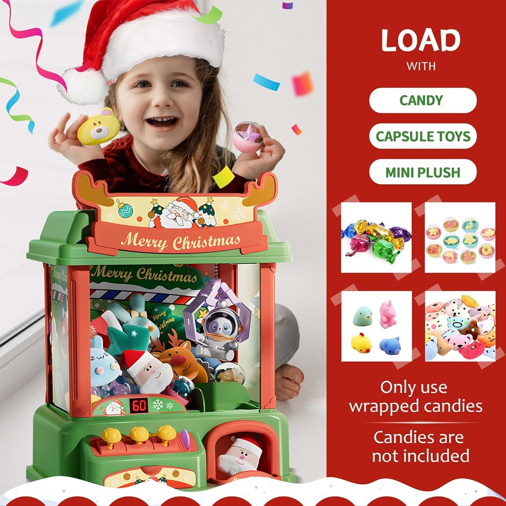 Christmas Claw Machine For Kid - Vending Game recension och pris