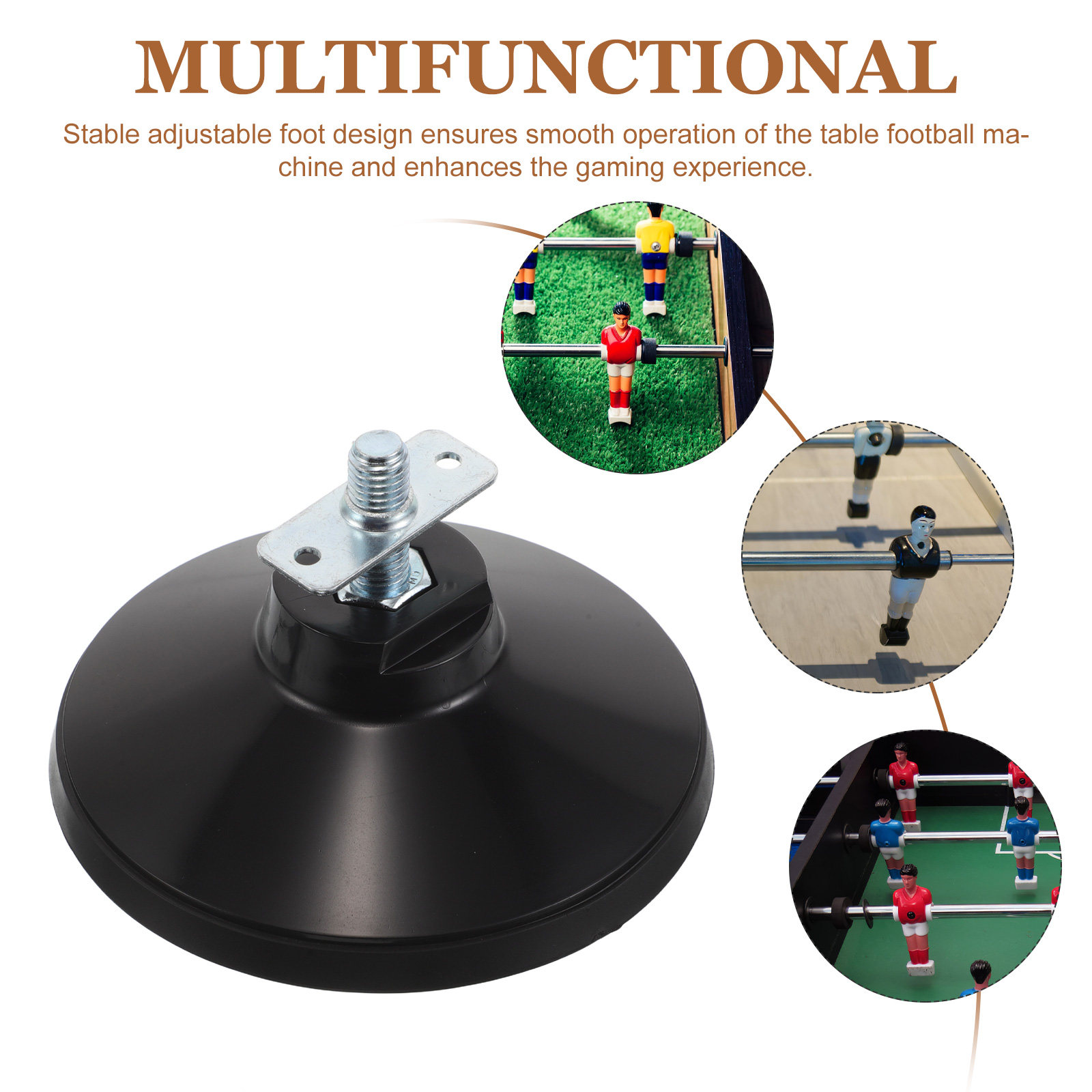 2Pcs Table Football Leg Levele - Foosball Table Commercial recension och pris