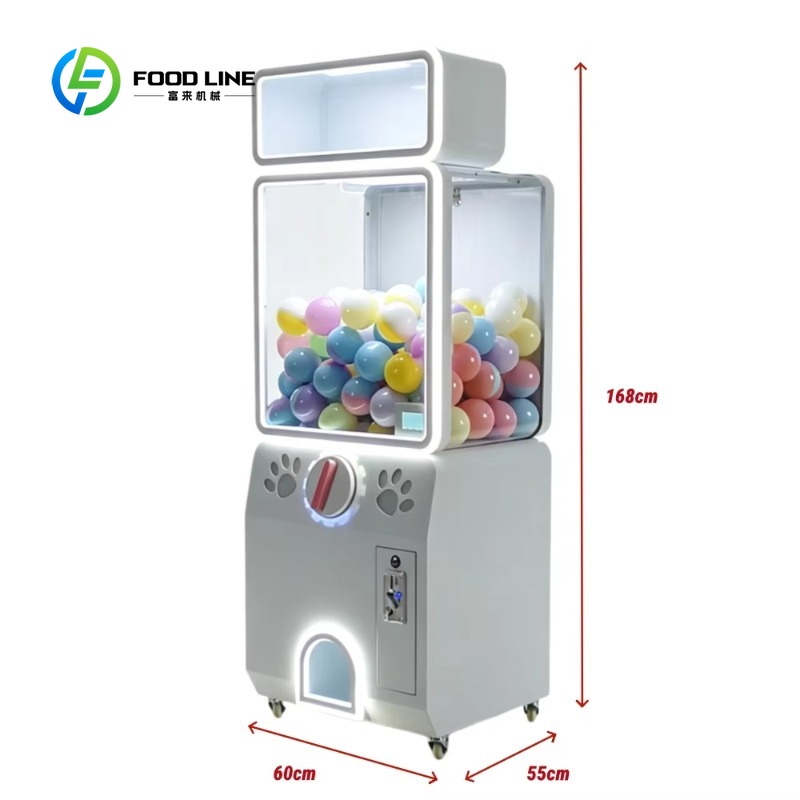Customized Coin Operated Capsu - Prize Capsule Toy Machine recension och pris