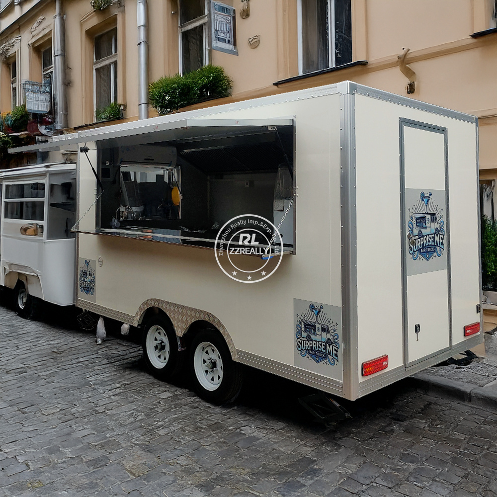 Customized Street Snack Vendin - Hot Dog Vending Cart recension och pris