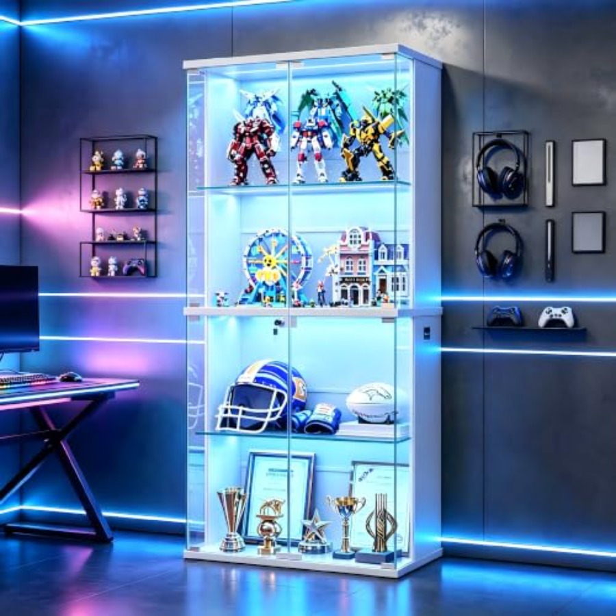 66 Glass Display Cabinet for C - Glass Cabinet Display recension och pris