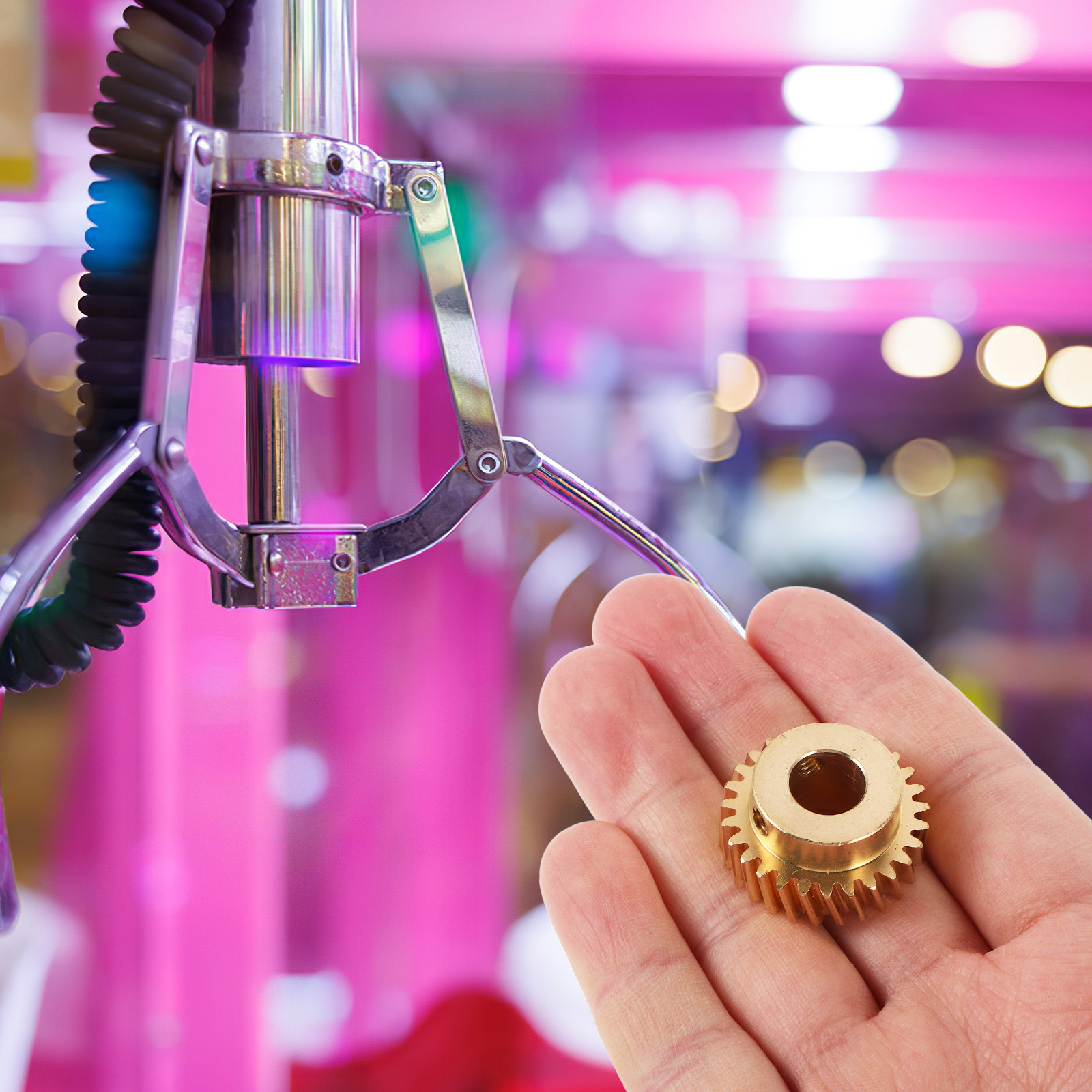 Metal Claw Machine Gear Dual H - Arcade Vending Machine Repair recension och pris
