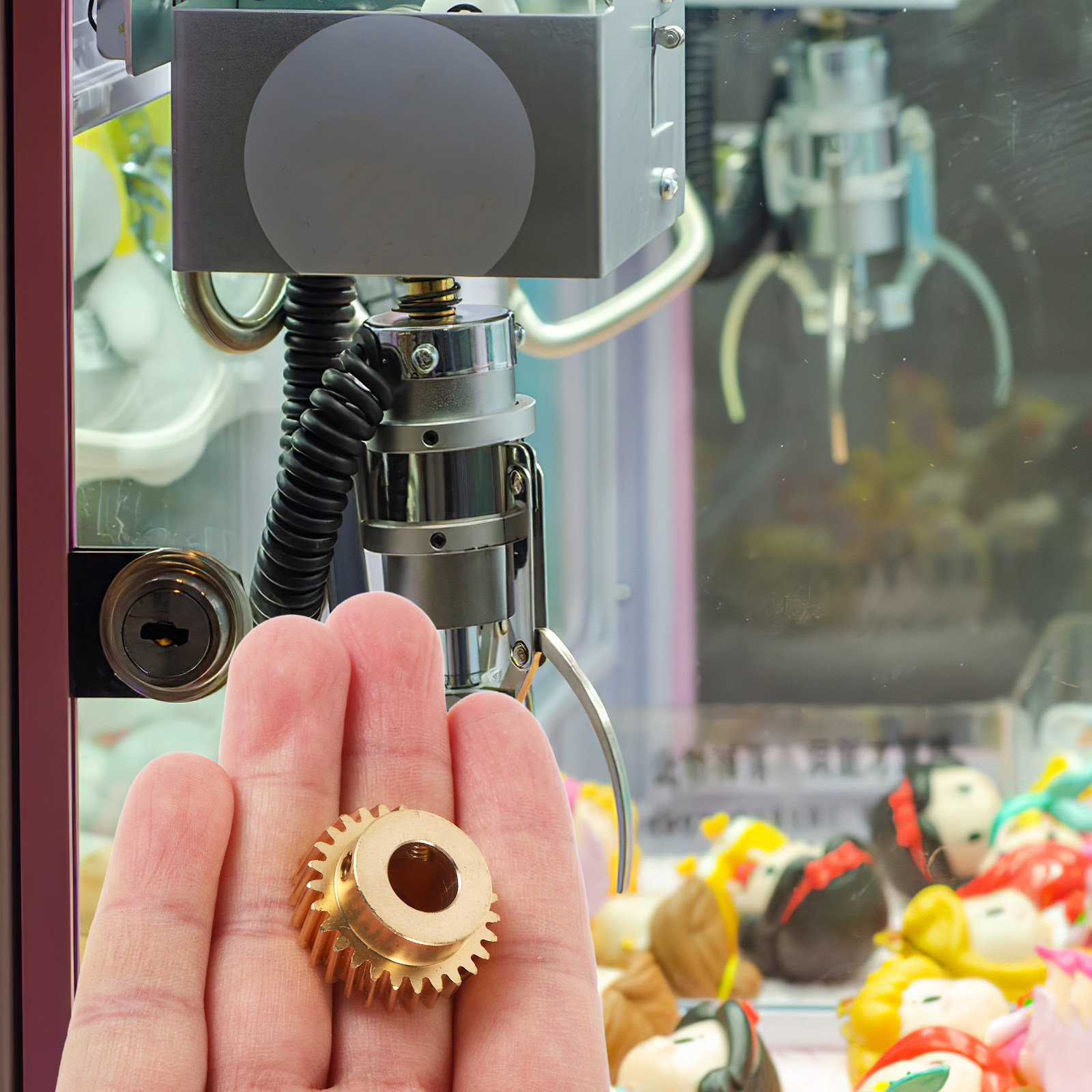 Metal Claw Machine Gear Dual H - Arcade Vending Machine Repair recension och pris