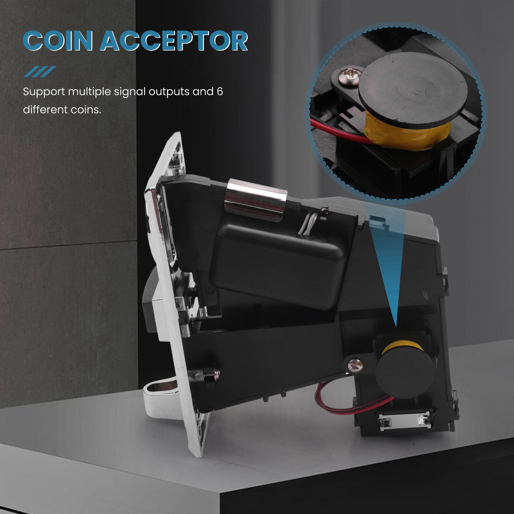 ABVB-10X Multi Coin Acceptor E - Arcade Ticket Machine recension och pris
