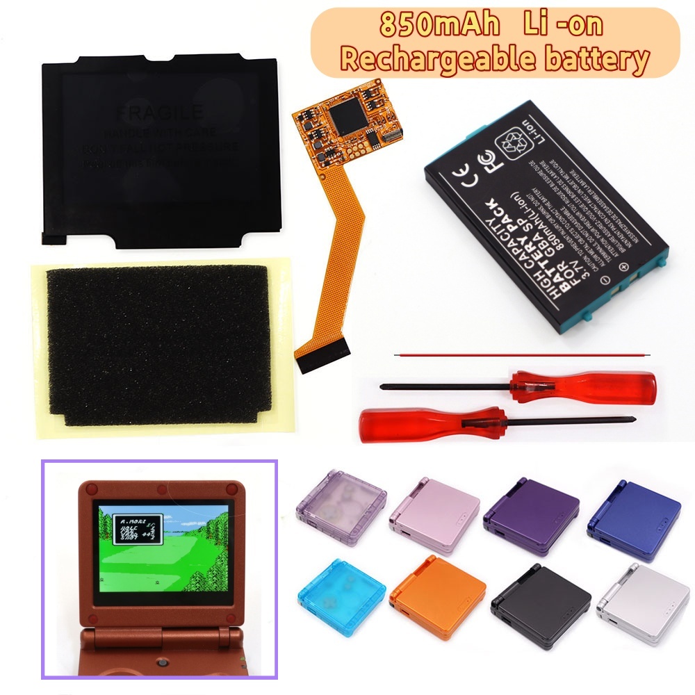 For GBA SP 3.7V Battery Pack V - Lcd Screen Arcade recension och pris