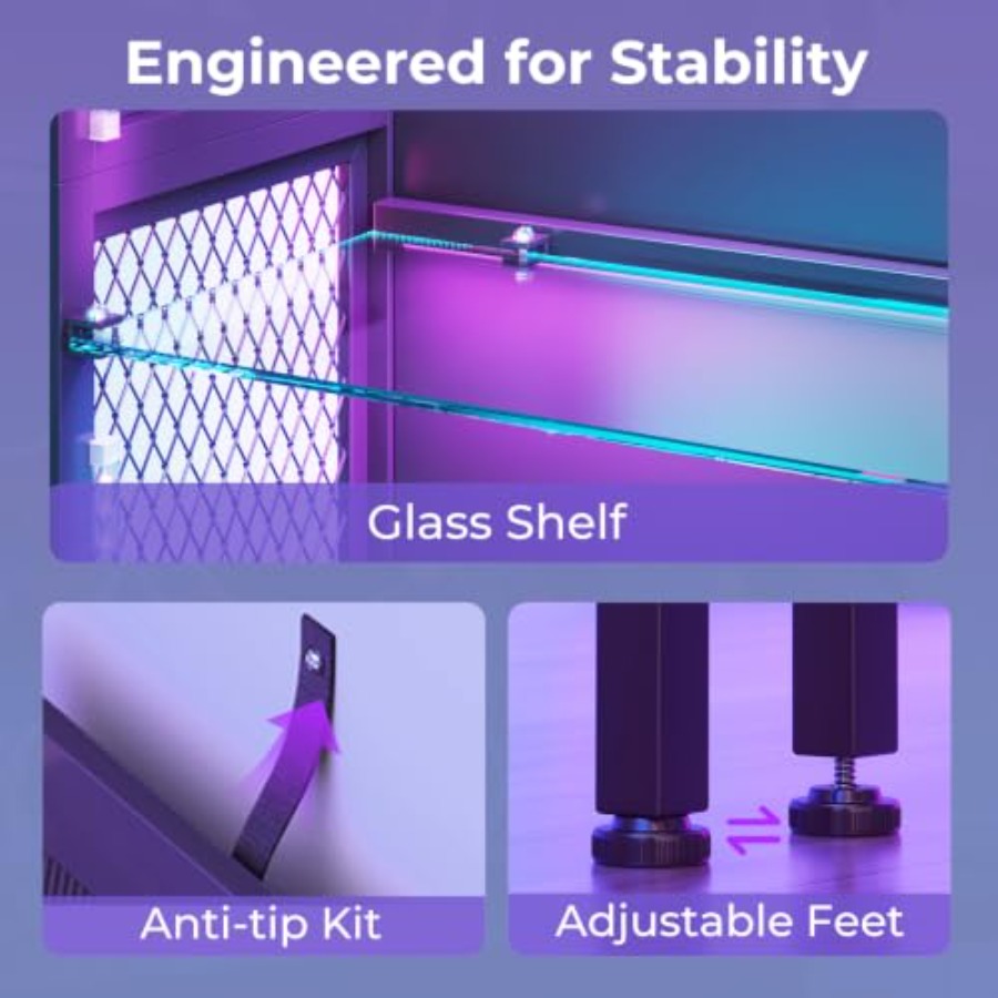 Display Case with Glass Shelve - Glass Cabinet Display recension och pris