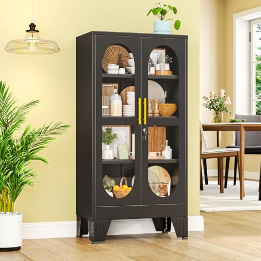 47 H Locking Display Cabinet f - Glass Cabinet Display recension och pris