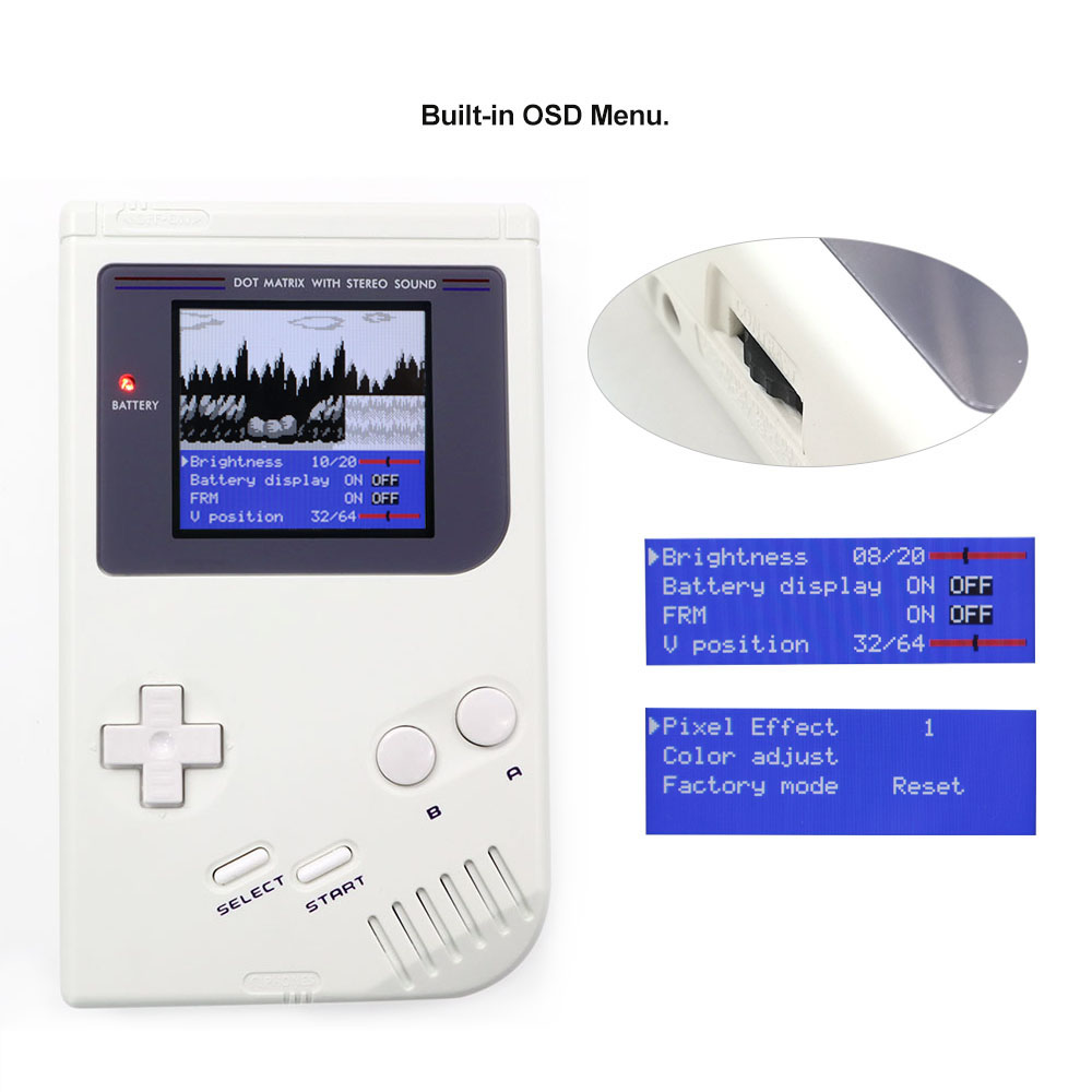 HISPEEDIDO GB DMG IPS Screen K - Lcd Screen Arcade recension och pris