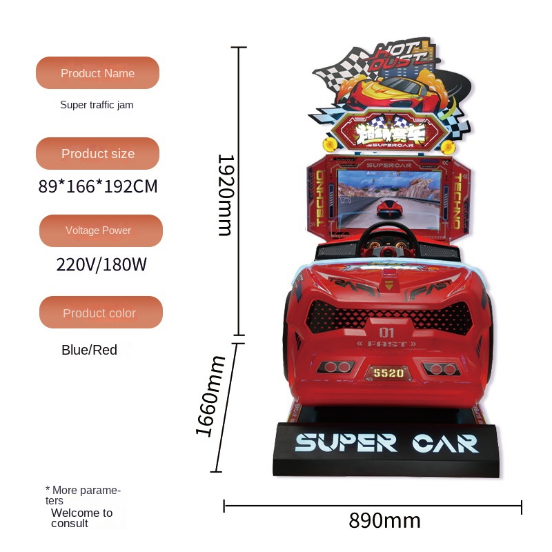 Coin Operated Arcade Game Mach - Lcd Screen Arcade recension och pris