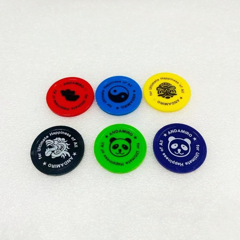 500pcs Custom Plastic Token Co - Arcade Ticket Machine recension och pris